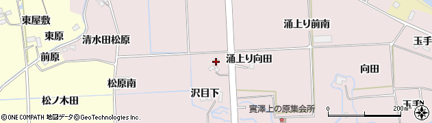 宮城県仙台市泉区実沢（馬場屋敷）周辺の地図