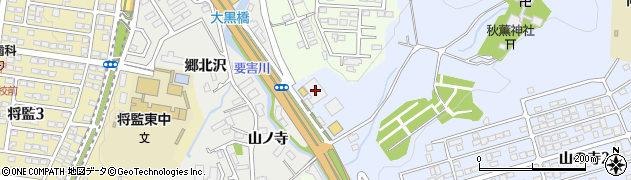 東北三菱自動車販売株式会社本社周辺の地図