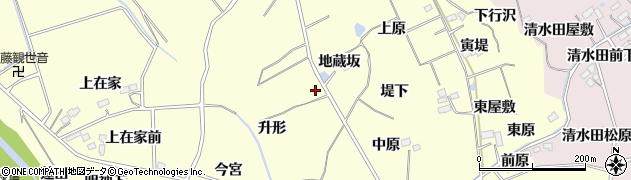 宮城県仙台市泉区小角地蔵坂周辺の地図