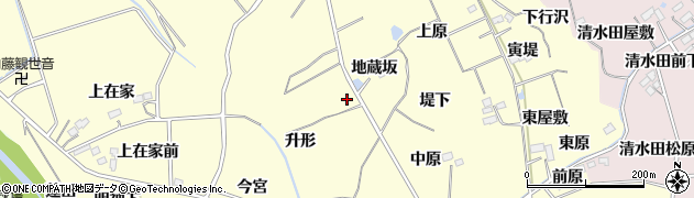 宮城県仙台市泉区小角（地蔵坂）周辺の地図