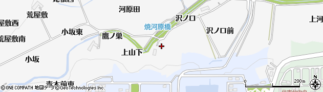 宮城県仙台市泉区西田中（上山下）周辺の地図