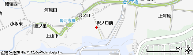 宮城県仙台市泉区西田中沢ノ口前周辺の地図