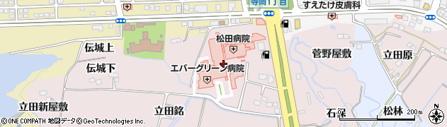 宮城県仙台市泉区実沢勘太山周辺の地図
