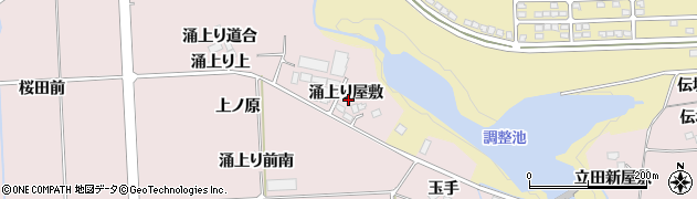 宮城県仙台市泉区実沢涌上り屋敷1周辺の地図