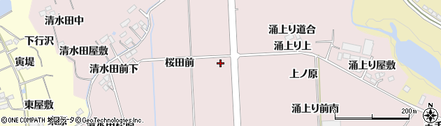 宮城県仙台市泉区実沢（桐ケ崎前下）周辺の地図