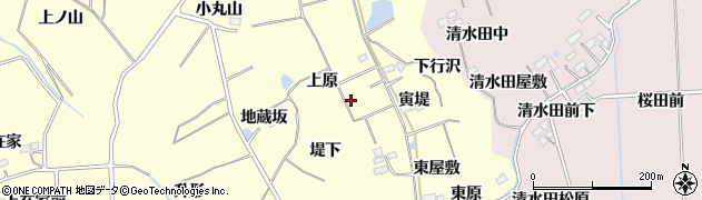 宮城県仙台市泉区小角上原周辺の地図