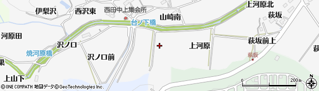 宮城県仙台市泉区西田中（上河原）周辺の地図