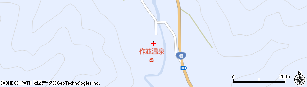 宮城県仙台市青葉区作並長原5周辺の地図