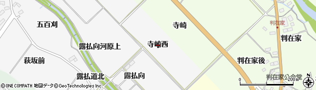 宮城県仙台市泉区西田中寺崎西周辺の地図