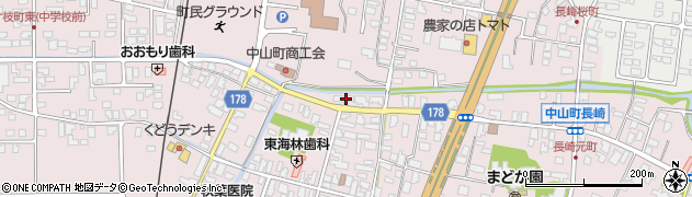読売新聞　長崎専売所周辺の地図