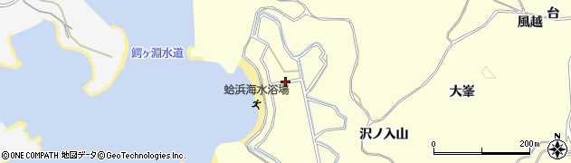 宮城県東松島市宮戸（蛤浜）周辺の地図