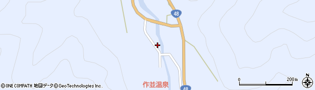 萩乃家食堂周辺の地図