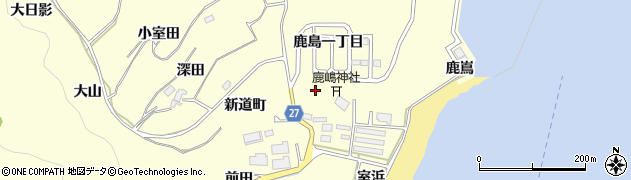 宮城県東松島市宮戸（堂ノ上）周辺の地図