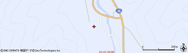 宮城県仙台市青葉区作並長原16周辺の地図