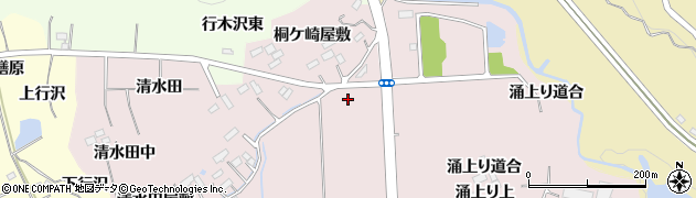 宮城県仙台市泉区実沢桜田前周辺の地図