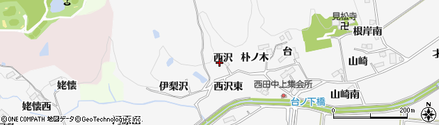 宮城県仙台市泉区西田中西沢12周辺の地図