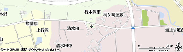 宮城県仙台市泉区根白石行木沢東3周辺の地図