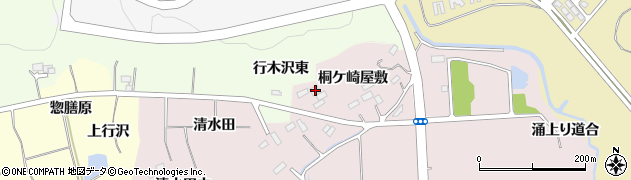 宮城県仙台市泉区実沢桐ケ崎屋敷39周辺の地図