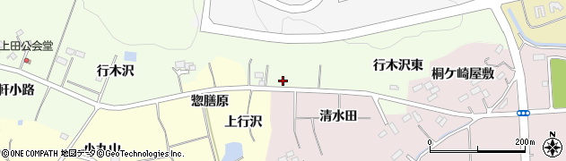 宮城県仙台市泉区根白石行木沢東周辺の地図