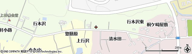 宮城県仙台市泉区根白石（行木沢東）周辺の地図