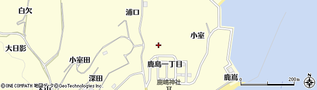 宮城県東松島市宮戸（大柿）周辺の地図