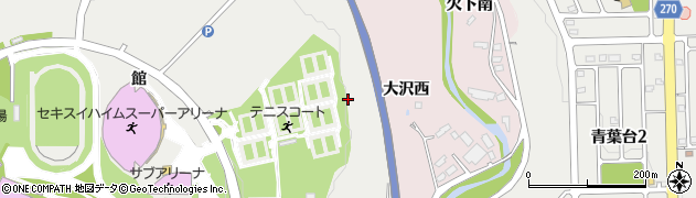 宮城県利府町（宮城郡）沢乙（西沢北）周辺の地図