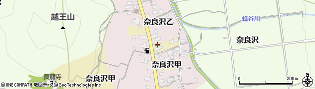 山形県天童市奈良沢甲92周辺の地図