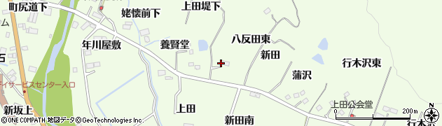宮城県仙台市泉区根白石八反田西周辺の地図
