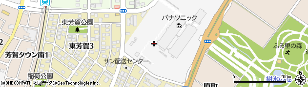 山形県天童市松城町周辺の地図