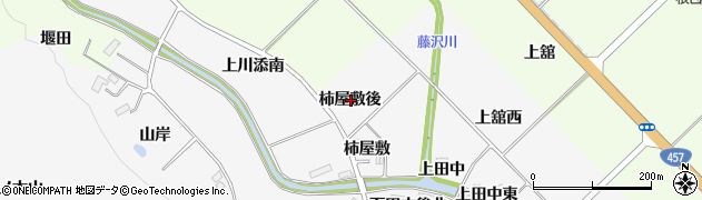 宮城県仙台市泉区西田中柿屋敷後周辺の地図