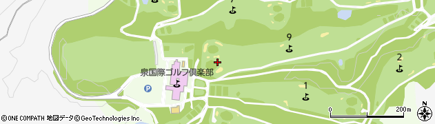 宮城県仙台市泉区根白石（花輪山）周辺の地図