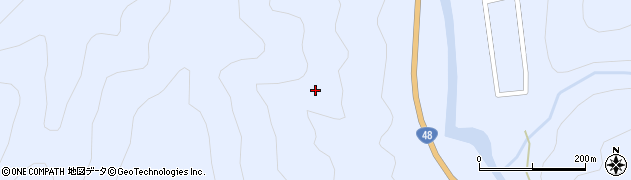 宮城県仙台市青葉区作並（深沢山）周辺の地図
