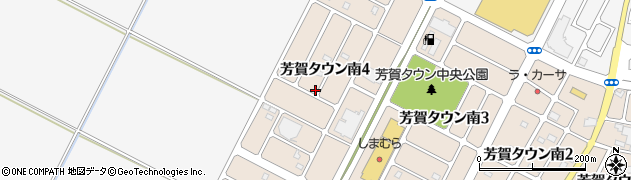 山形県天童市芳賀タウン南4丁目周辺の地図