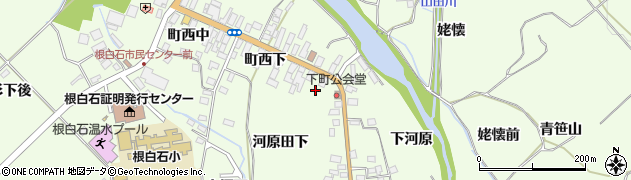 宮城県仙台市泉区根白石町西下周辺の地図