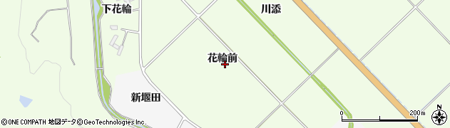 宮城県仙台市泉区根白石花輪前周辺の地図