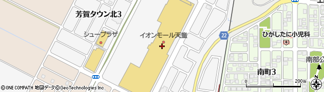 鎌倉パスタ イオンモール天童店周辺の地図