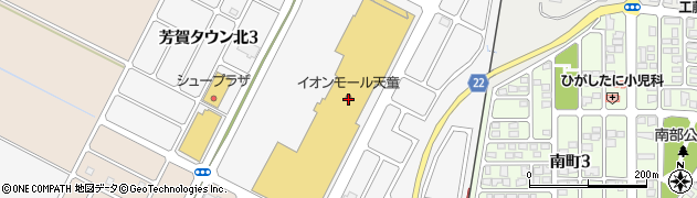 カルディコーヒーファームイオンモール天童店周辺の地図
