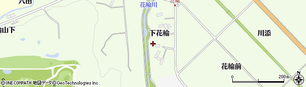 宮城県仙台市泉区根白石下花輪16周辺の地図