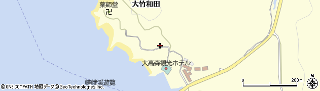 宮城県東松島市宮戸小深海周辺の地図