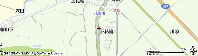 宮城県仙台市泉区根白石（上花輪前）周辺の地図