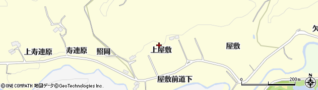 宮城県仙台市泉区福岡上屋敷周辺の地図