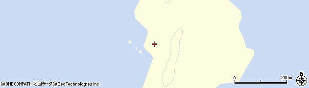 宮城県石巻市福貴浦（焼山）周辺の地図
