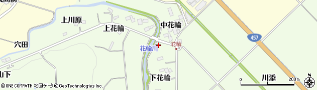 宮城県仙台市泉区根白石下花輪1周辺の地図
