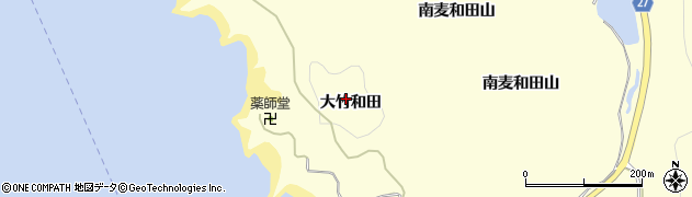 宮城県東松島市宮戸大竹和田周辺の地図