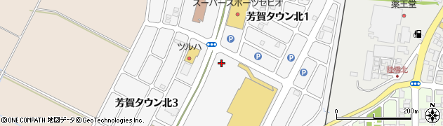 山形県天童市芳賀タウン北周辺の地図