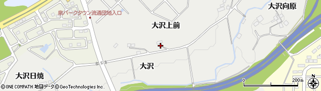宮城県仙台市泉区七北田（大沢上前）周辺の地図