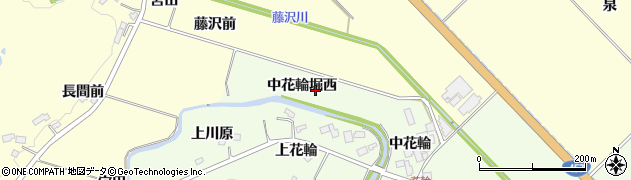宮城県仙台市泉区根白石（中花輪堀西）周辺の地図