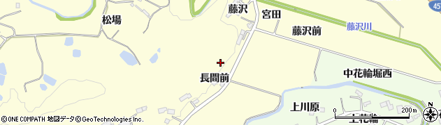 宮城県仙台市泉区福岡（長間前）周辺の地図