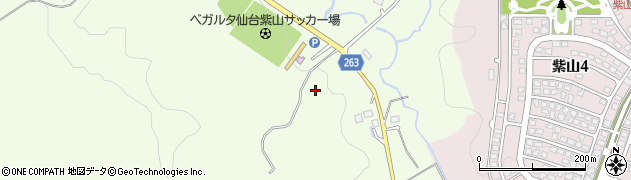 宮城県仙台市泉区根白石（銅谷）周辺の地図