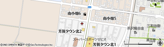 山形銀行芳賀支店周辺の地図